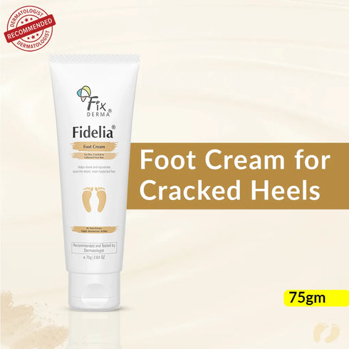Fixderma Skincare Fidelia Foot Cream For Cracked Heels And Dry Skin